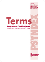 Deckblatt des Terms-Dokuments